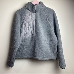 Joy Lab Sz large 1/2 zip pullover jacket coat New